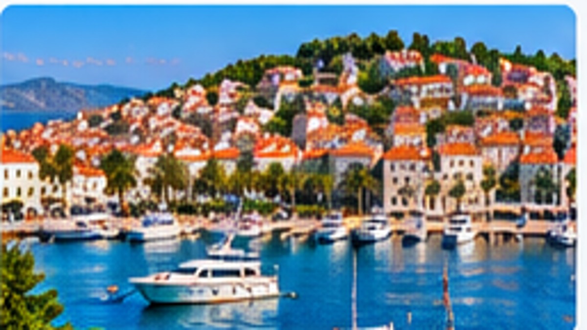 Hvar: kamene ulice i more