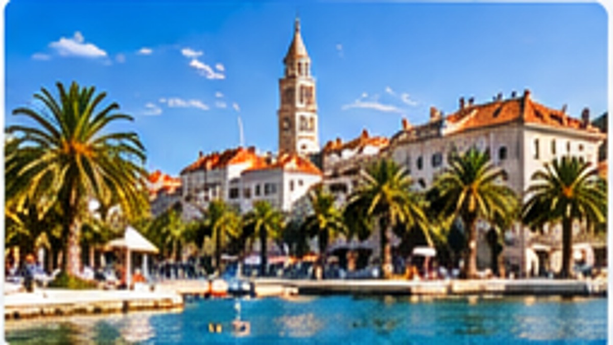 Split: Dioklecijanova palača i Marjan