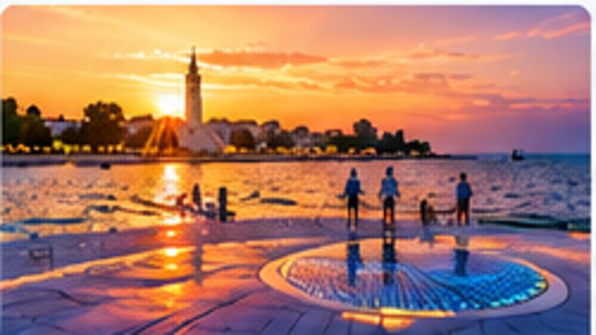 Zadar: riva, Forum i stare ulice